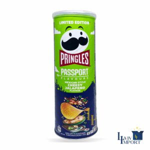 Чипси PRINGLES 165g Mexican Style Cheesy Jalapeno (19 шт/56 ящ)*