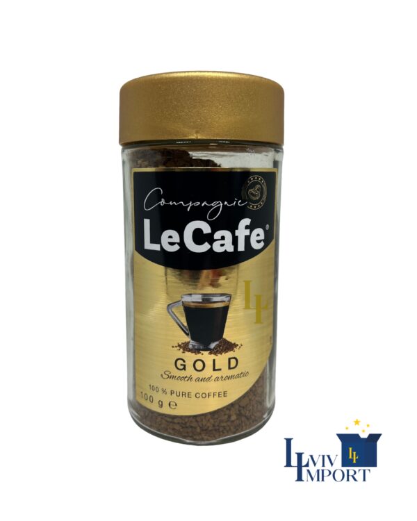 Кава розчинна LeCafe 100g Gold (6 шт)