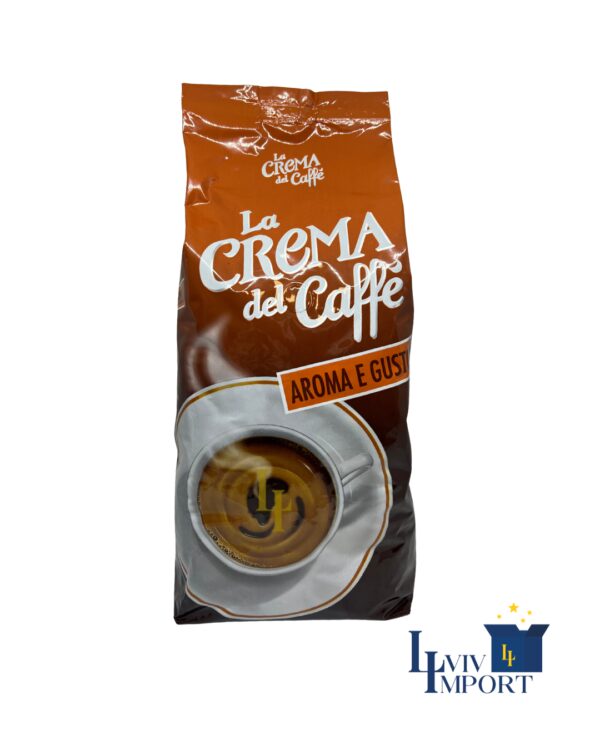 Кава в зернах Pellini LA CREMA del CAFFE 1kg Aroma e Gusto (6 шт/72 ящ)