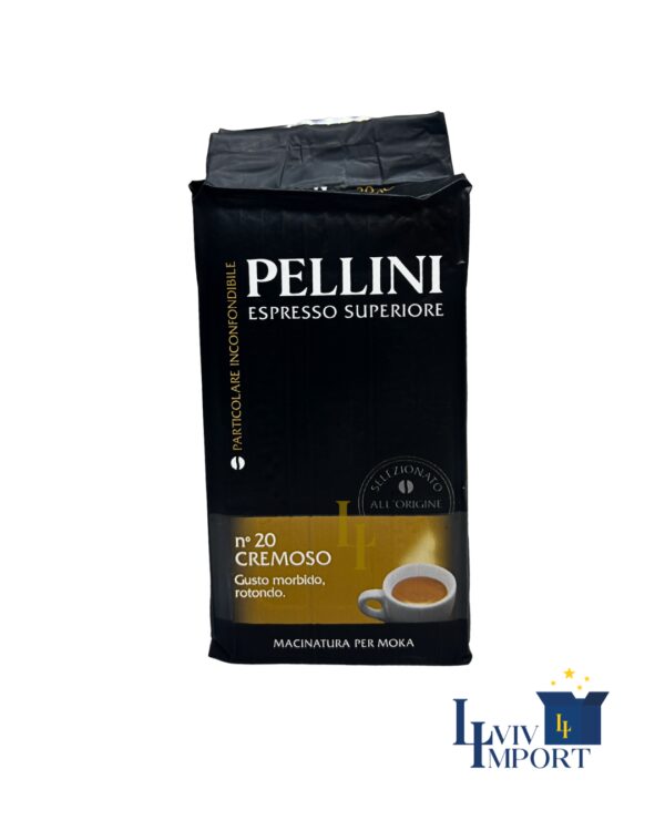 Кава мелена PELLINI Espresso Superiore 250g №20 Cremoso (20 шт/100 ящ)