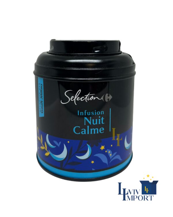Чай трав’яний Carrefour Selection 100g Infusion Nuit Calme ж/б (8 шт)