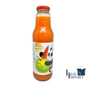 Сік скло MESSIS 750ml "Панда" полуниця+ морква+ яблуко (8 шт/85 ящ)
