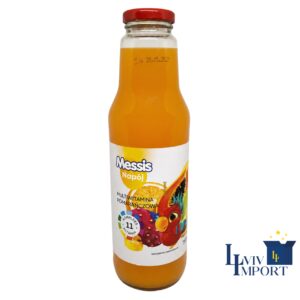 Напій соковмісний скло MESSIS 750ml мультивітамін помаранчевий (8 шт/85 ящ)