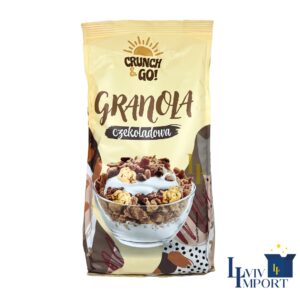 Гранола CRUNCH & GO 380g шоколадна (14 шт/56 ящ)