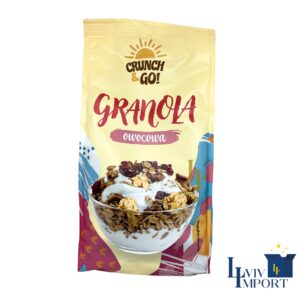 Гранола CRUNCH & GO 380g фруктова (14 шт/56 ящ)